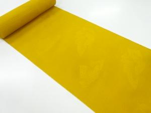 アンティーク　花模様織出し八寸帯地反物